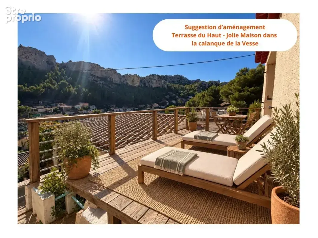 LA VESSE  Maison 63,20 m² – Terrain 431 m²  Véritable refuge méditerranéen.  509 400 euro - photo 18