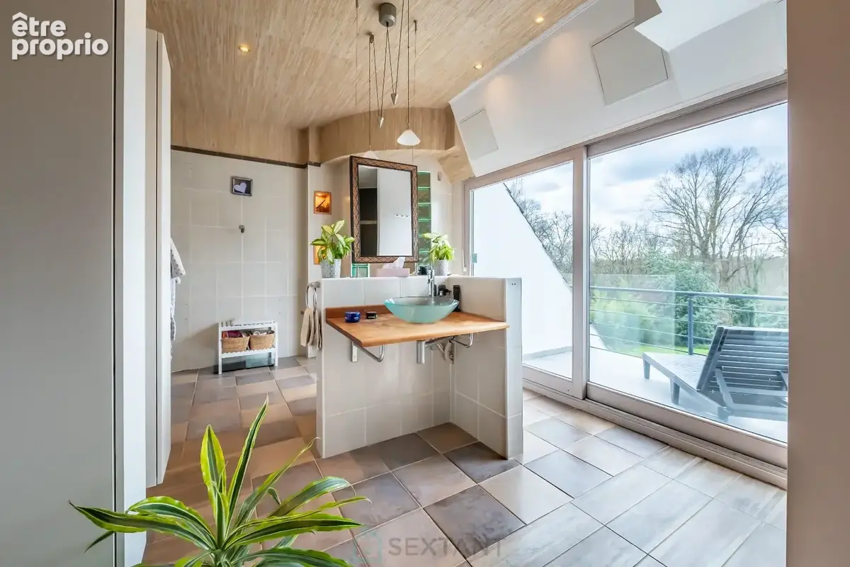 Villa d'architecte à 35 mn de Paris gare de Lyon. A 15 minutes de trois magnifiques golfs ! (golf Fontainebleau, Cély et Coudray - photo 17