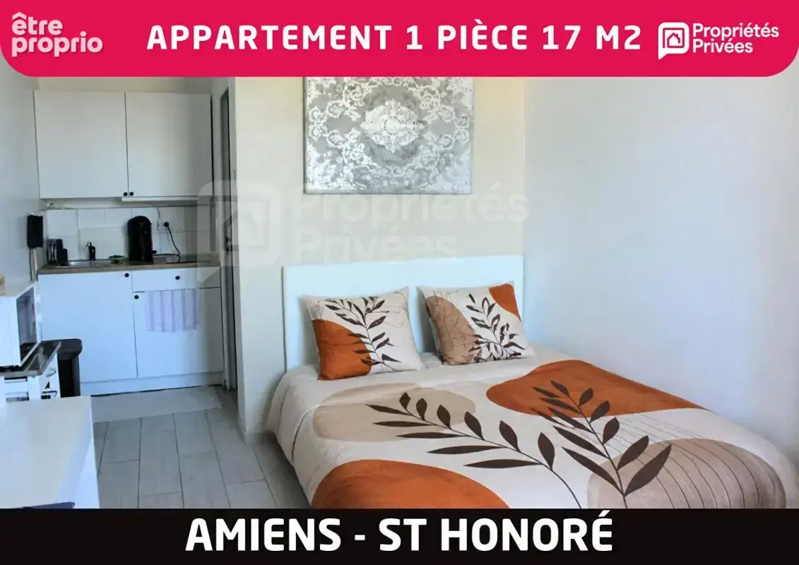 Appartement 1 pièce 17 m2 - Amiens St Honoré-Jeanne d'Arc - photo 2