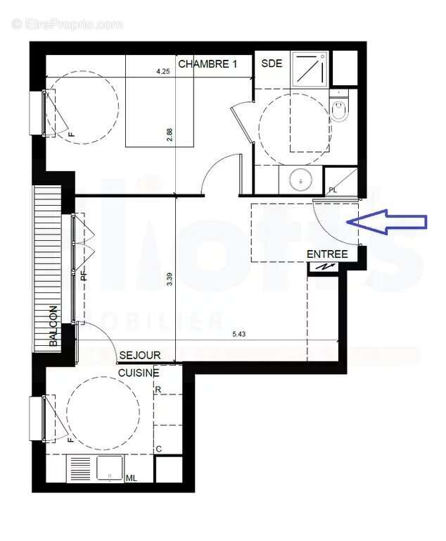 Appartement à SAINT-OUEN