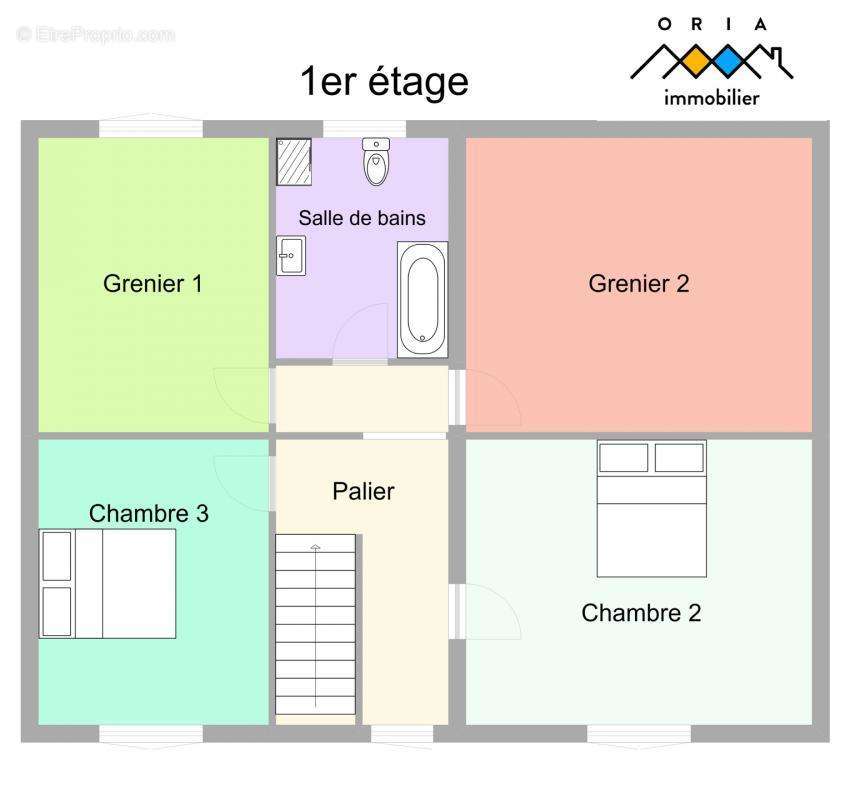 Maison à VIEVILLE-EN-HAYE