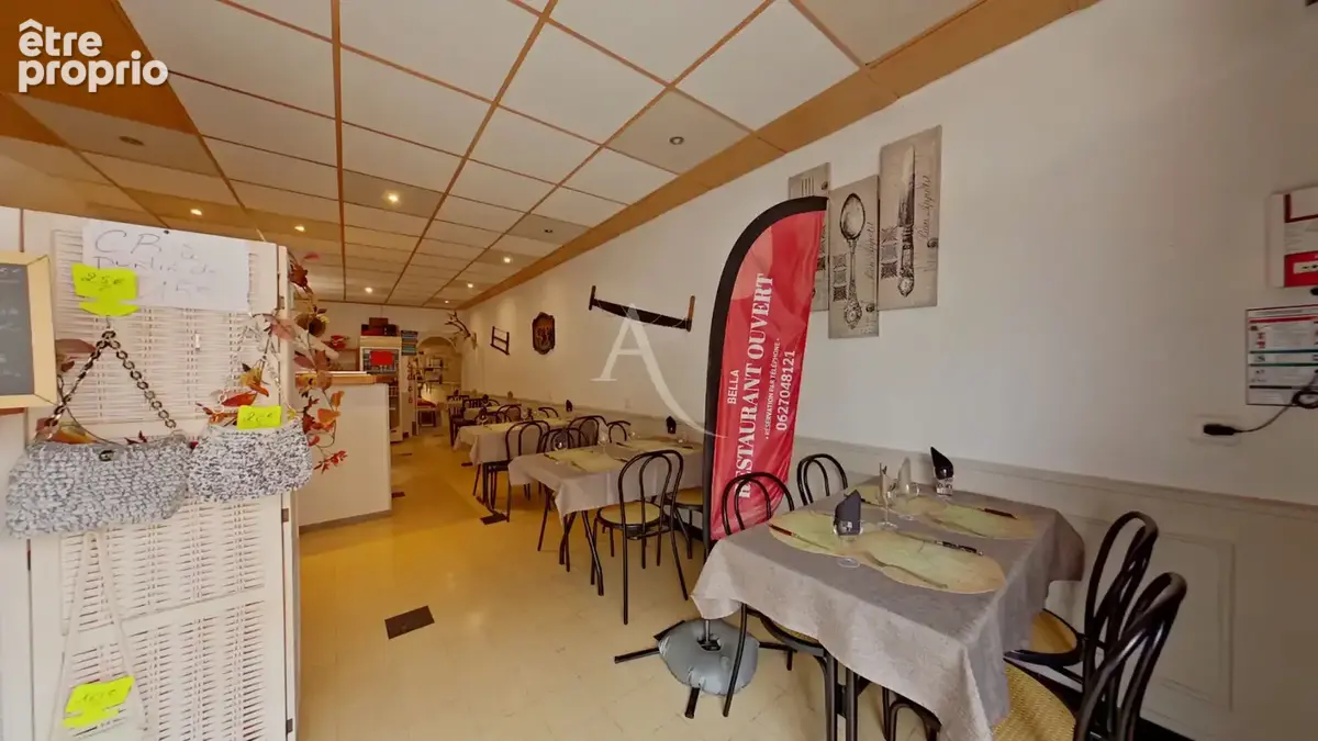 Fond de commerce restauration pizzeria avec terrasse reserve et appartement - photo 4
