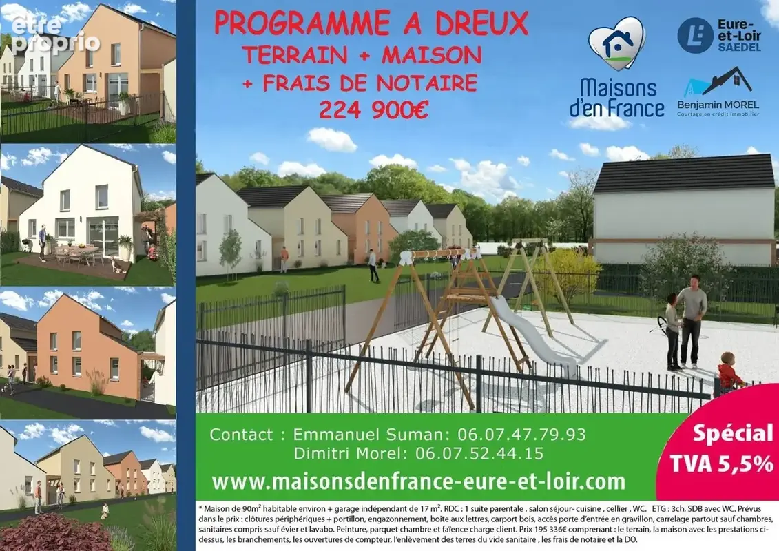 Terrain à bâtir de 203 m² à DREUX (28) - photo 9
