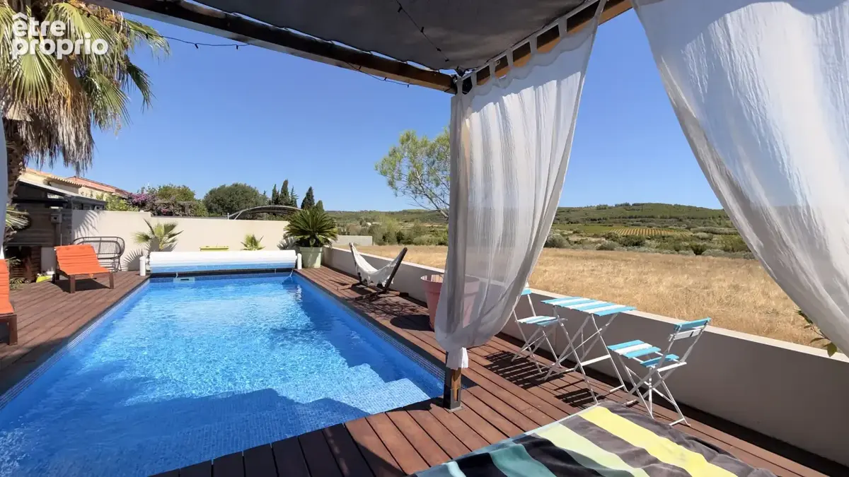 Villa coup de coeur , vue panoramique sur les vignes de Villeveyrac - photo 3
