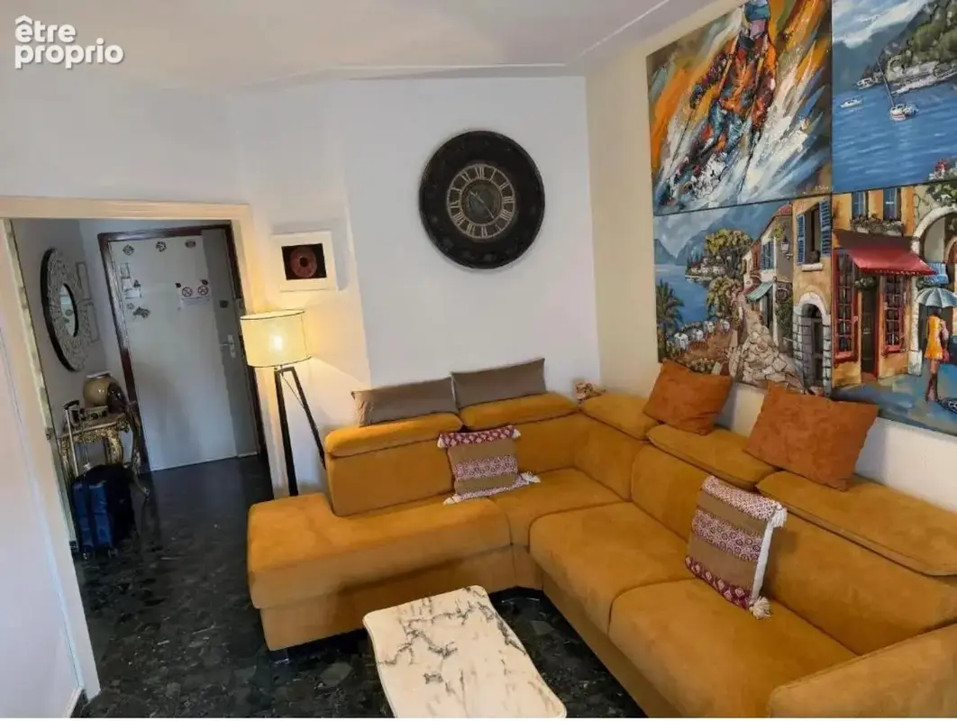 Av mirabeau 2 pieces grand balcon plein sud au calme et en etage - photo 4