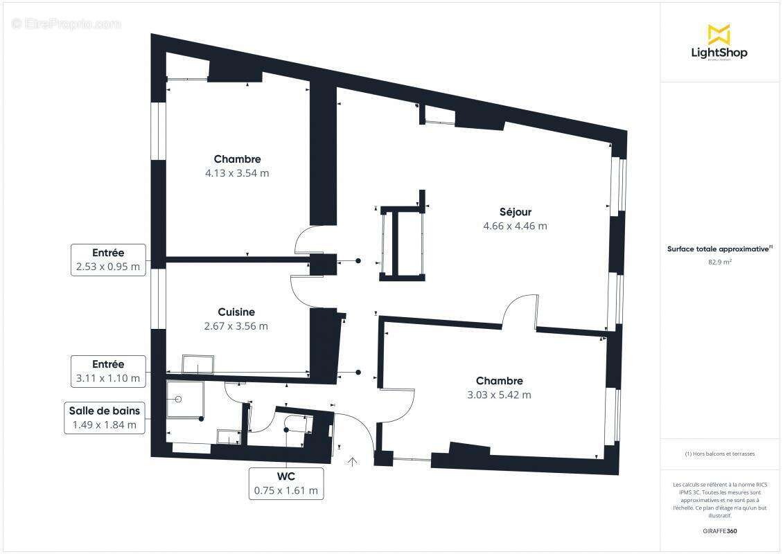 Appartement à LYON-8E