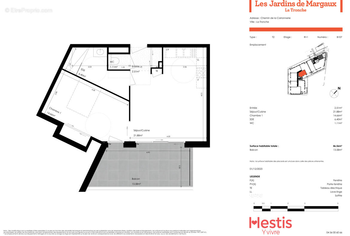 Appartement à LA TRONCHE
