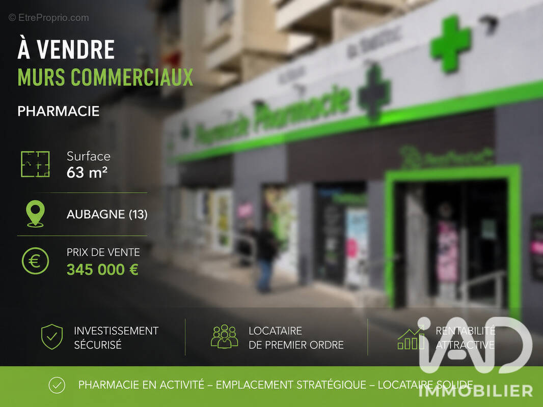 Photo 1 - Commerce à AUBAGNE