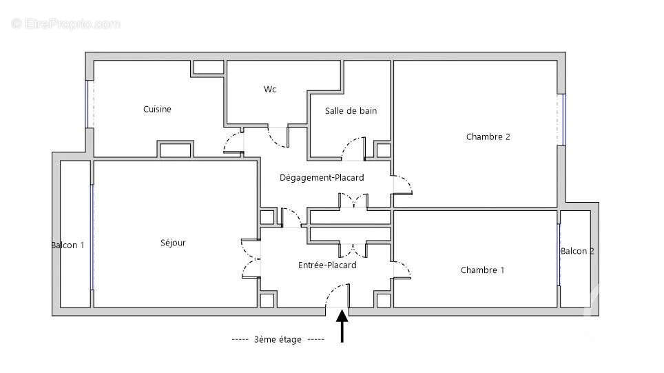 Appartement à PARIS-11E