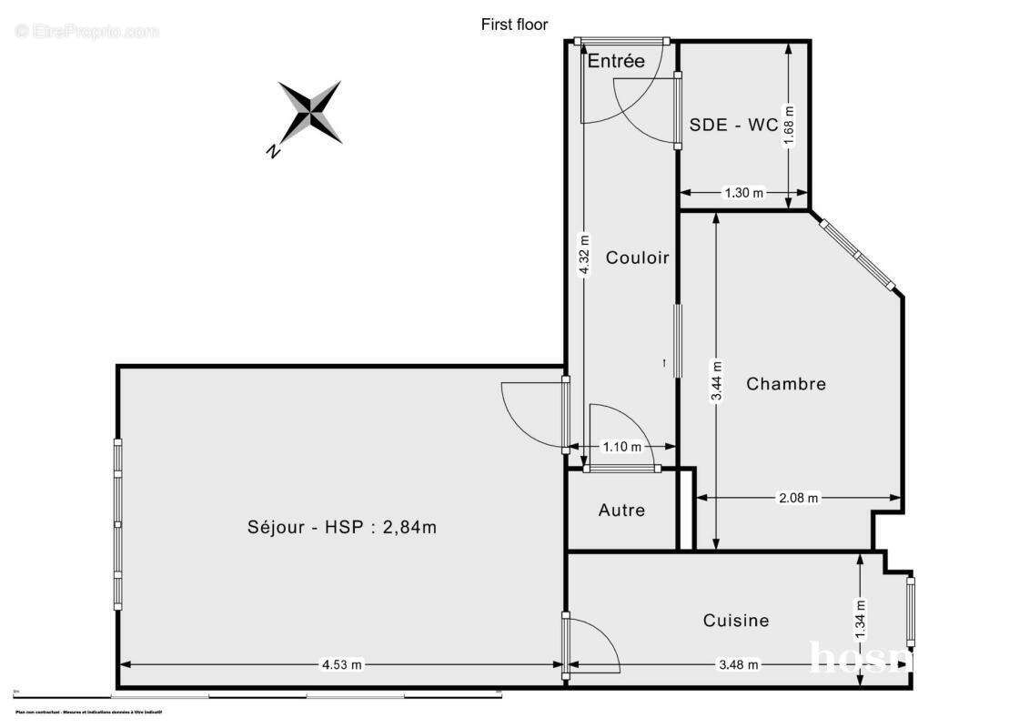 Appartement à PARIS-15E
