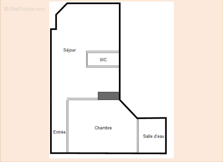 Appartement à PARIS-20E