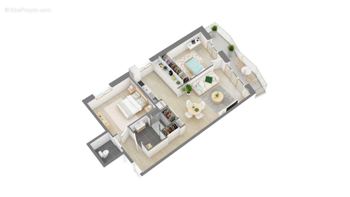 Appartement à TOULOUSE