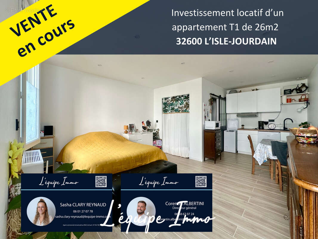 Appartement à L'ISLE-JOURDAIN