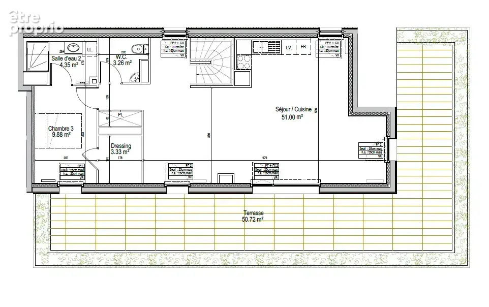 Duplex terrasse dernier etage - photo 11