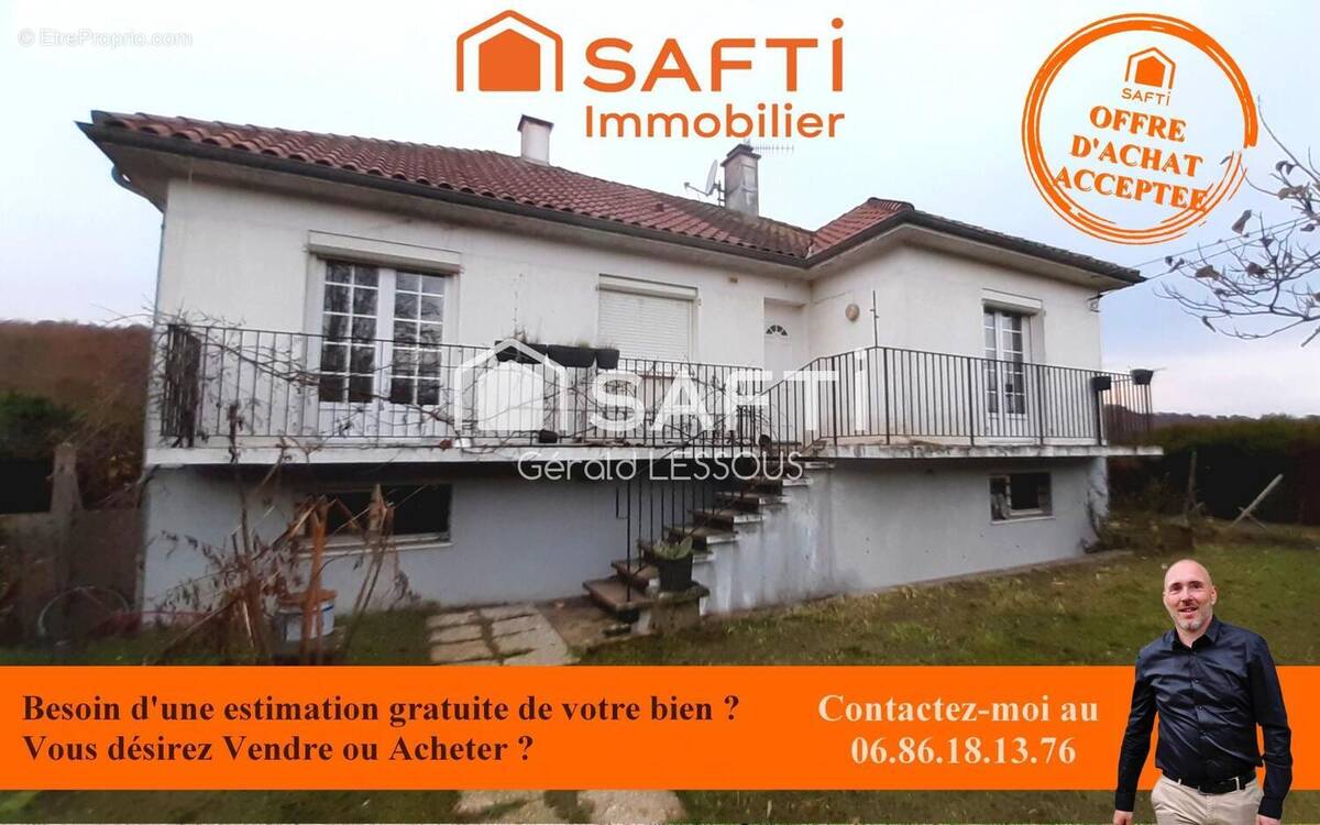 Photo 1 - Maison à BONNEUIL-MATOURS