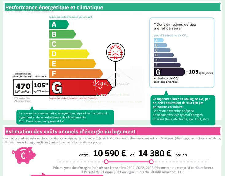 DPE DE LA MAISON + LOCAL COMMERCIAL - Maison à LE GRAND-PRESSIGNY
