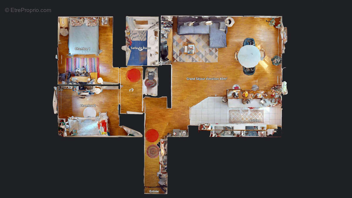 Appartement à PARIS-19E