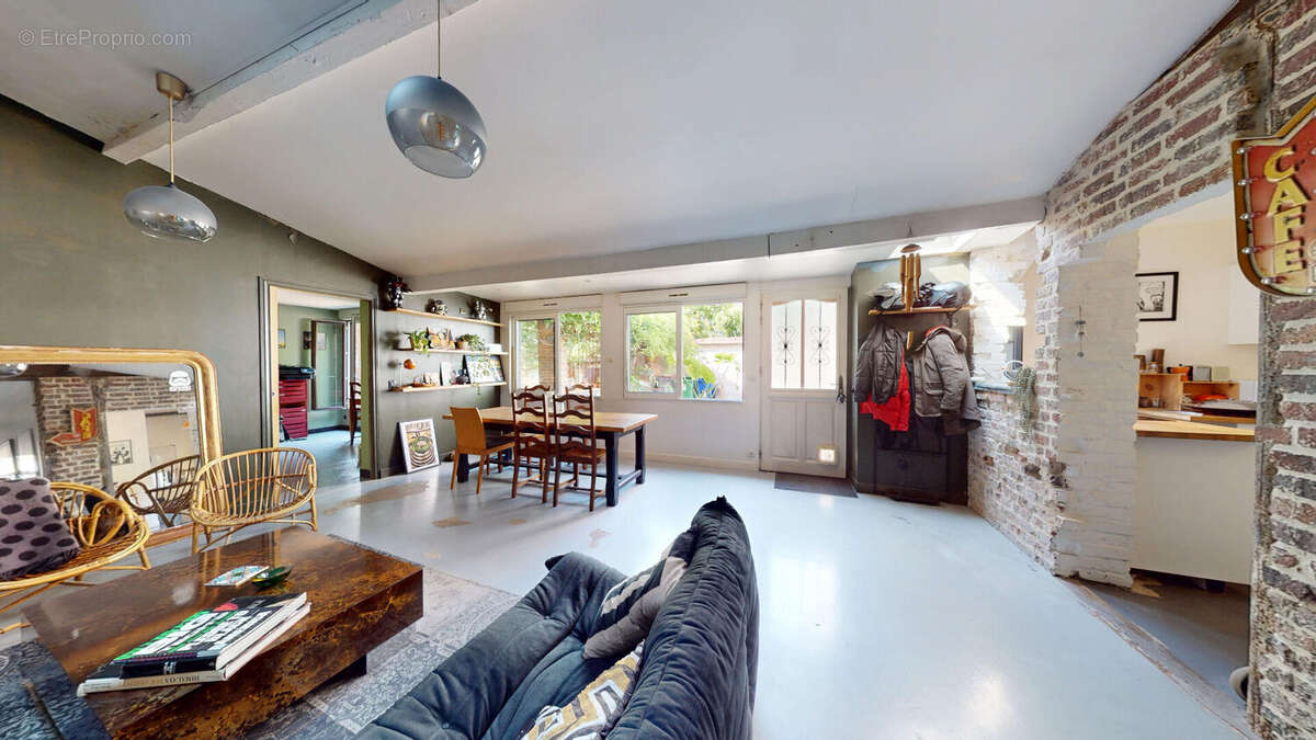 Triangle d'or - eglise de pantin  rare & atypique  loft sur jardin   lumineux  4-5 pieces  100 m² carrez - 130 m² habitable - photo 6