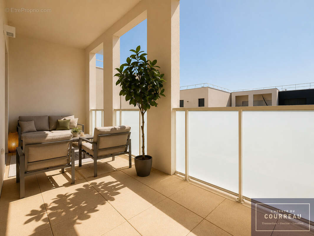 Magnifique F3 de 59,42 m2 avec terrasse - photo 9