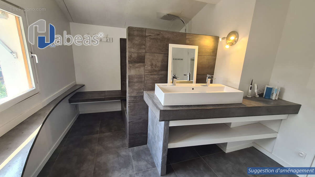 À 45 min de Lyon – Maison d’architecte unique de 330m², 6 chambres, avec piscine 10x5 au cœur de 5 800 m² de parc arboré - photo 20