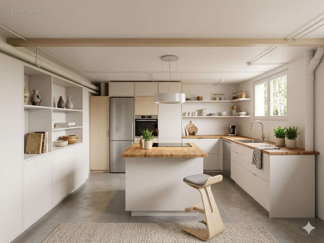 Maison familiale avec sous-sol total et combles aménageables   Terrain arboré de 760 m2   Vieux Pontault Comba - photo 16
