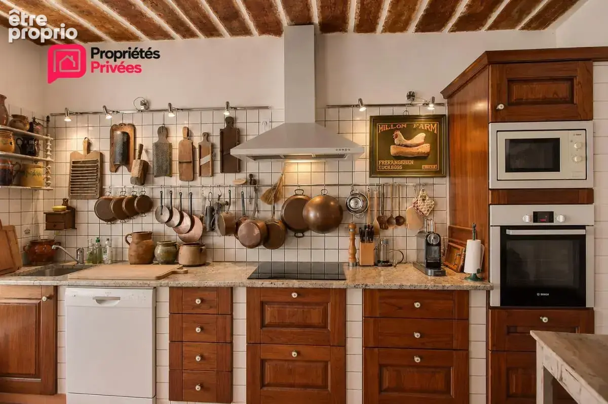 ALES en périphérie à Saint-Hilaire-de-Brethmas   Superbe Appartement P4 de caractère dans un mas du XVIII siècle, avec patio pri - photo 8