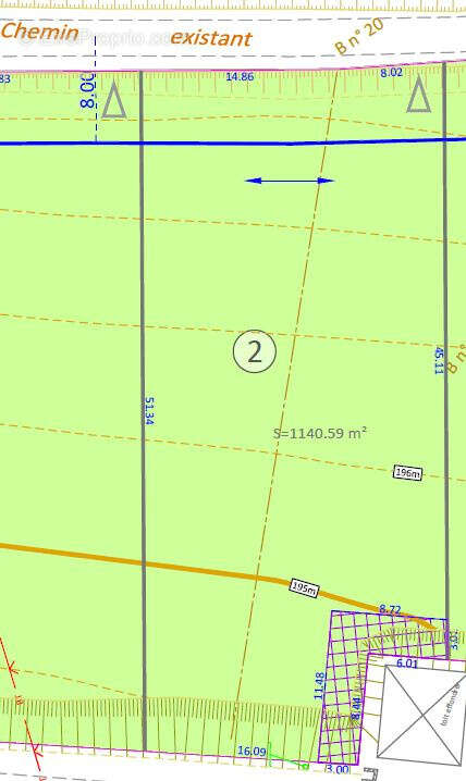 Terrain à AURIAC-SUR-VENDINELLE