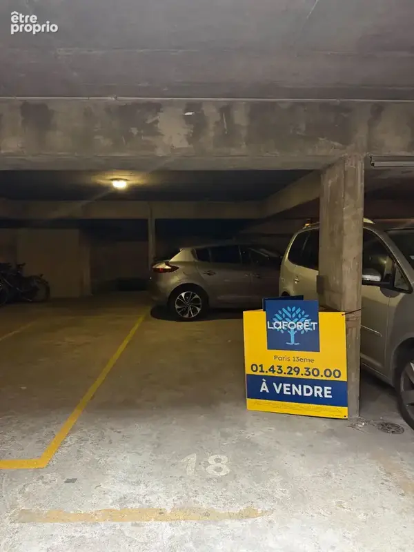 Parking à PARIS-13E