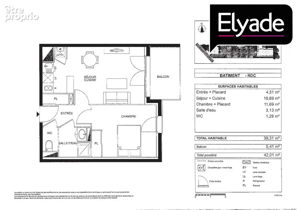 Appartement 2 pièces 39 m² à vendre à Villenave-D'ornon (33140) - photo 8
