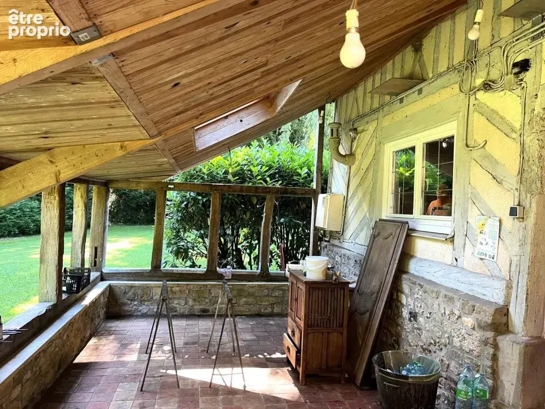 joli manoir de 156 M2 en surface utile avec son annexe sur une terrain d'1,3 hectares arboré - photo 16