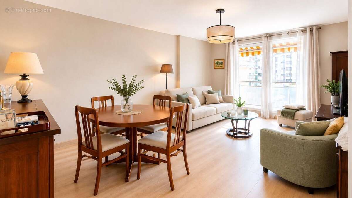 Beau T4 en étage élevé avec vue dégagée et balcon sans vis à vis - photo 2