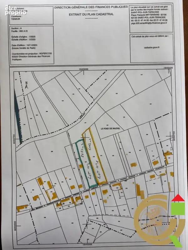 Photo Terrain à Teneur au prix de 31 500€
