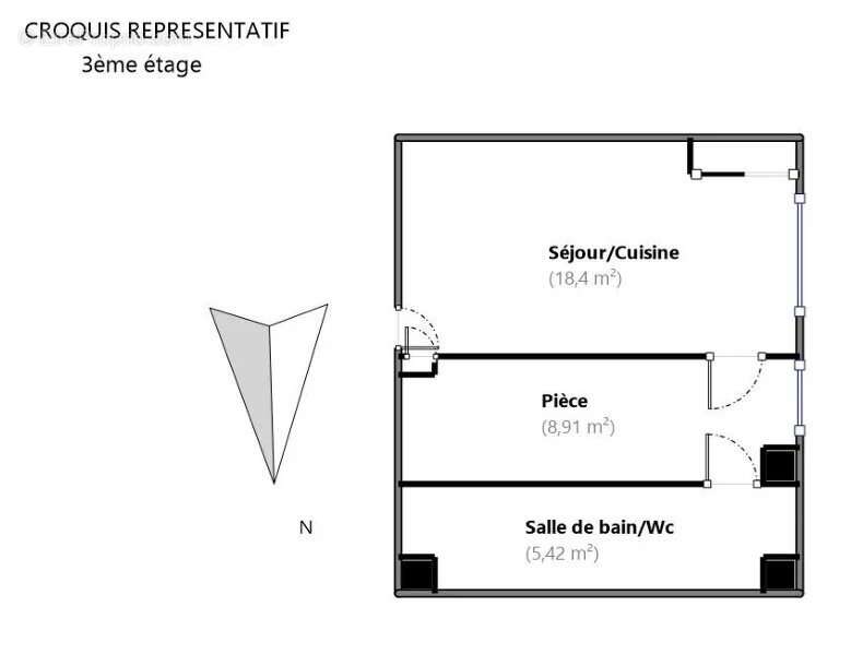 Appartement à SARTROUVILLE
