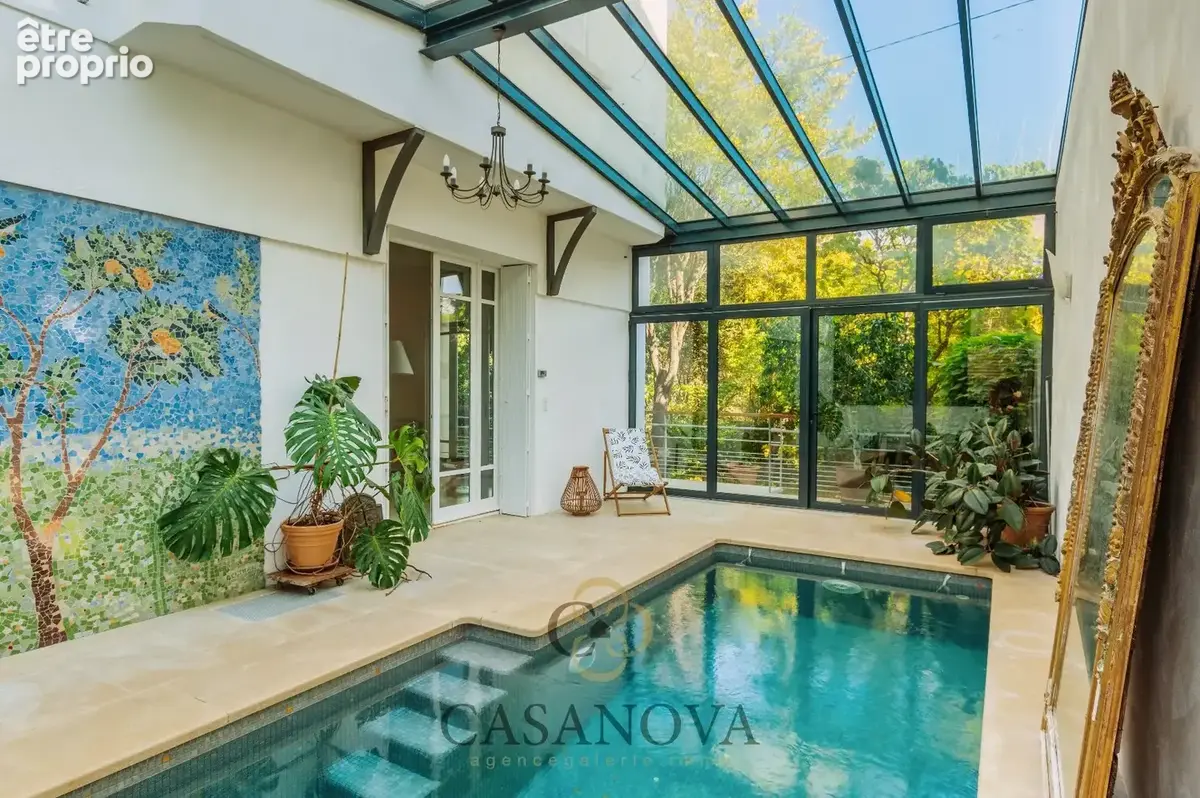 Quartier LEPIC. Maison avec jardin et piscine couverte coeur de ville Montpellier. - photo 5