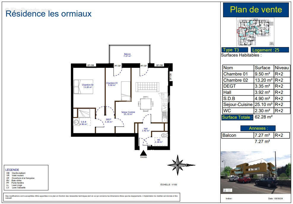 Appartement à RANG-DU-FLIERS