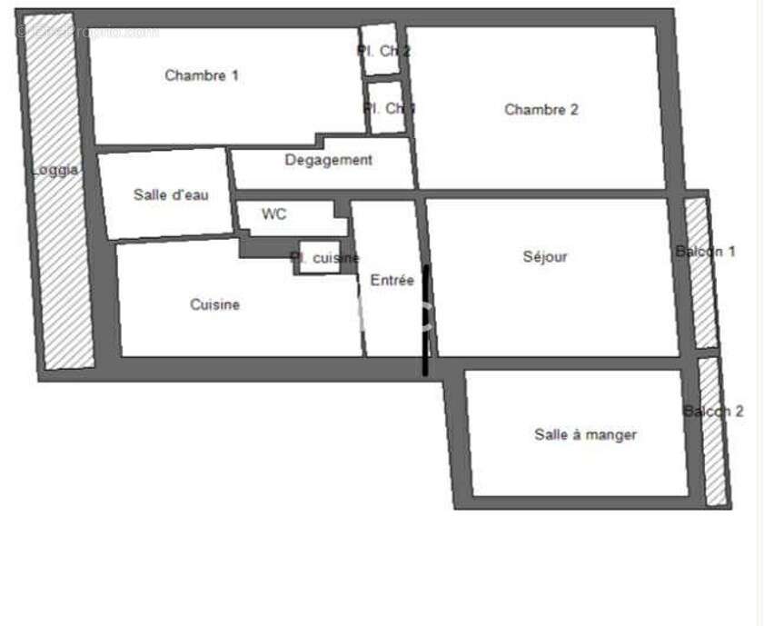 Appartement à MARSEILLE-4E