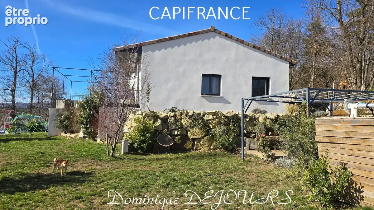 Ardèche - Magnifique Maison d'architecte de 184 m² habitable - Bel espace extérieur - Vue panoramique sur les montagnes ardèchoi - photo 43
