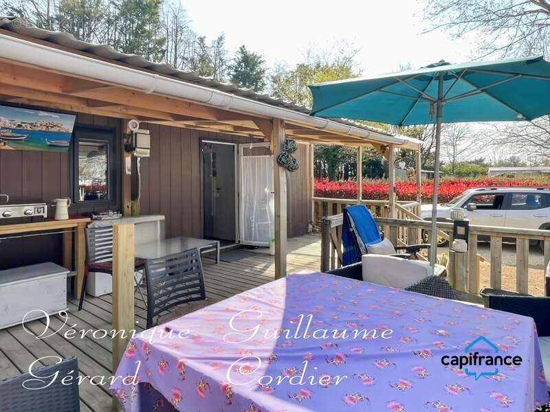 Mobil-Home de 32 M² de 2019, confortable avec belle terrasse et parcelle privative a vendre séparément en PRL - photo 17