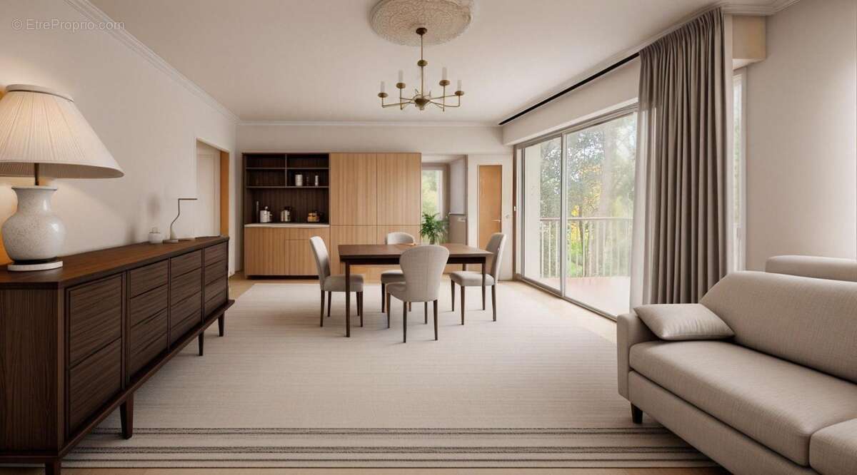 Appartement à rénover 3 chambres dans un parc paysager.Plage et l'avenue de Gaulle à pieds - photo 2