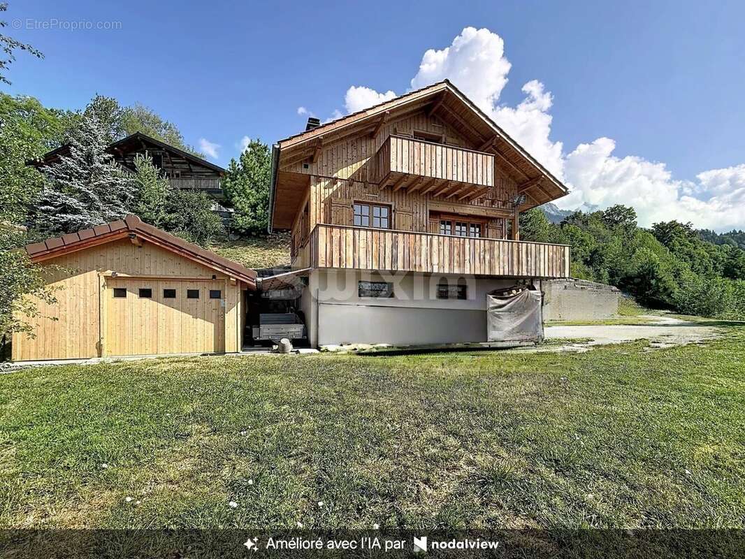 Chalet traditionnel avec vue exceptionnelle sur le mont-blanc - photo 2