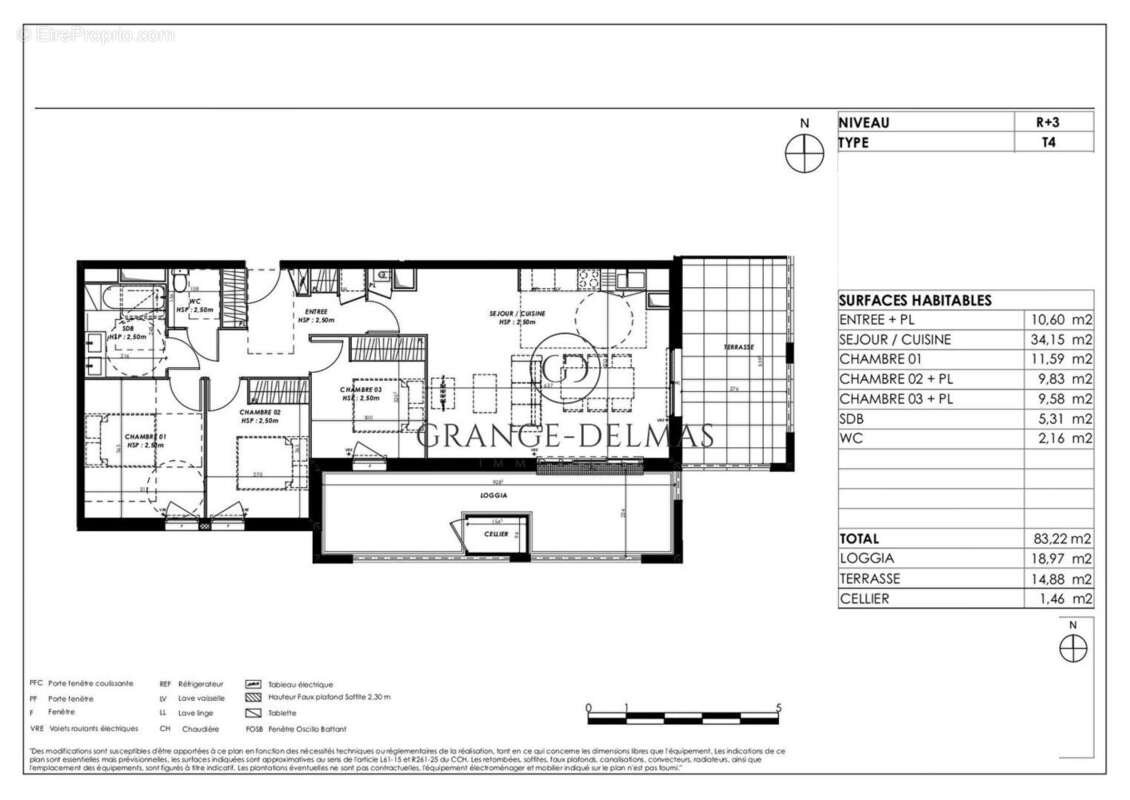 Appartement à LE BOUSCAT
