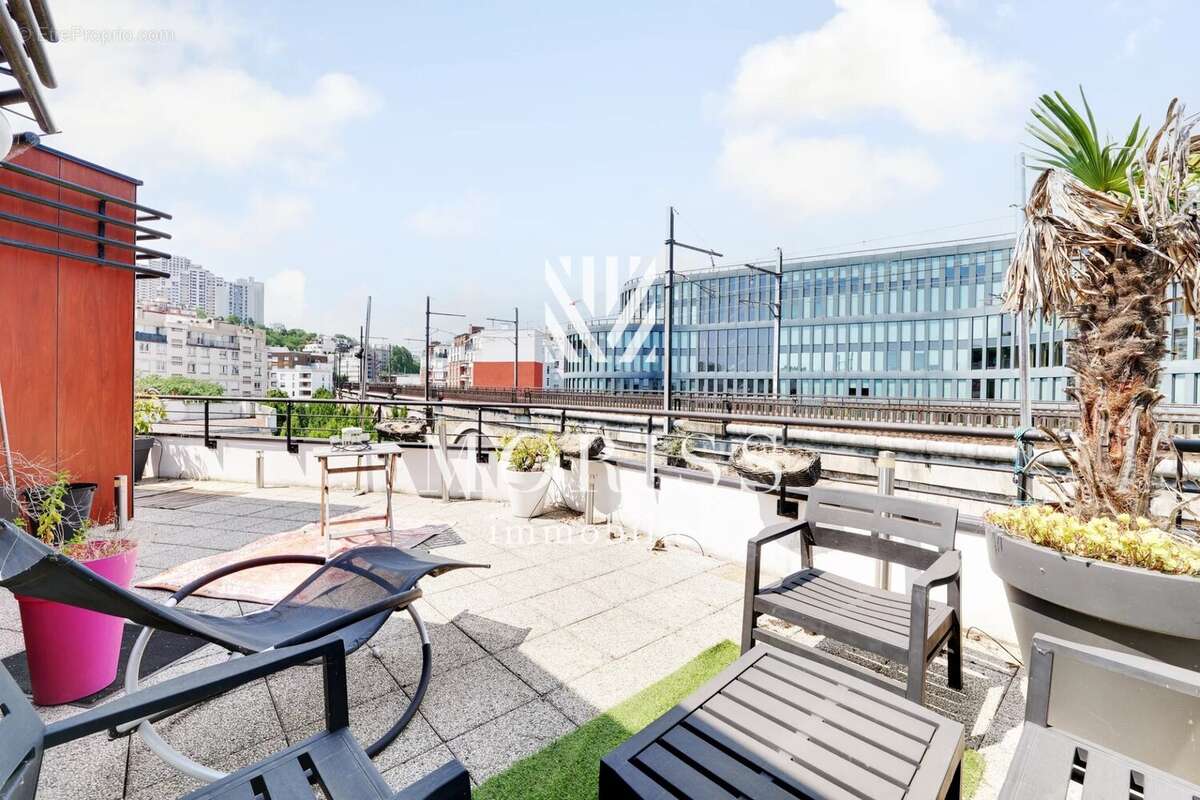Issy-Les-Moulineaux Appartement de 2 pièces de 56m2 avec terrasse - photo 10