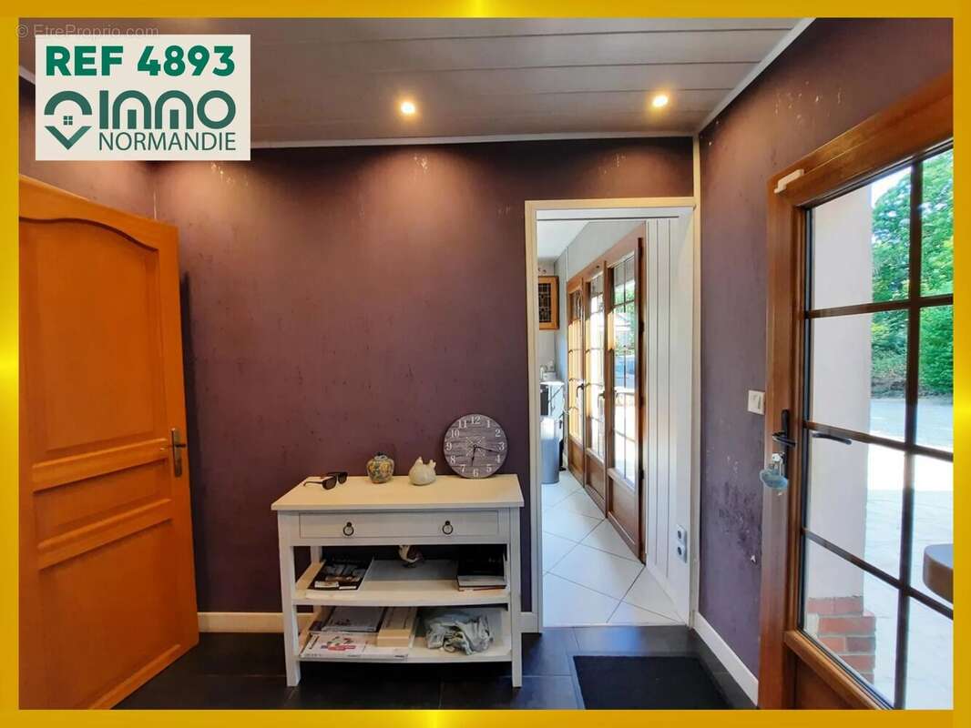 4893 - maison normande - 144 m² - parc de 8000 m² - photo 4
