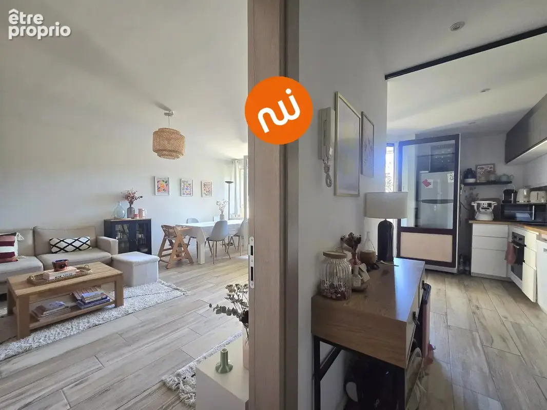 Appartement T3 - 69m² - Parking et cave - photo 6
