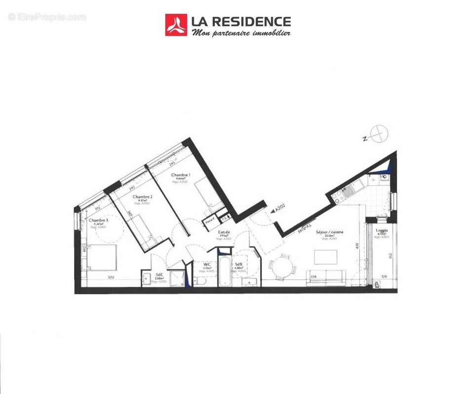 Appartement à EPINAY-SUR-SEINE