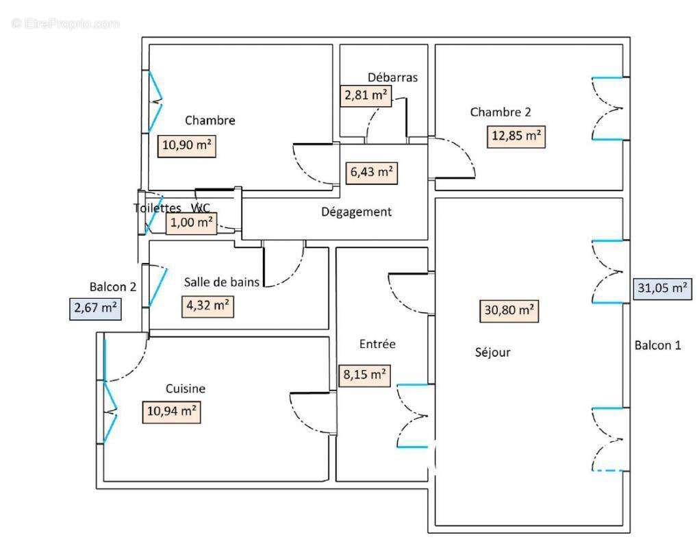 Appartement à CALUIRE-ET-CUIRE