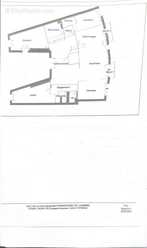 Appartement à NEUILLY-SUR-SEINE