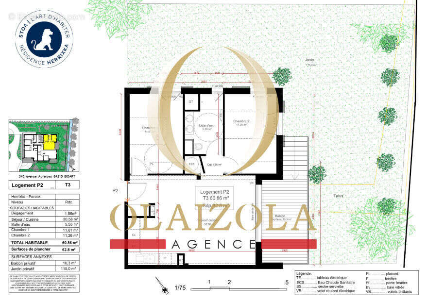 Appartement à BIDART