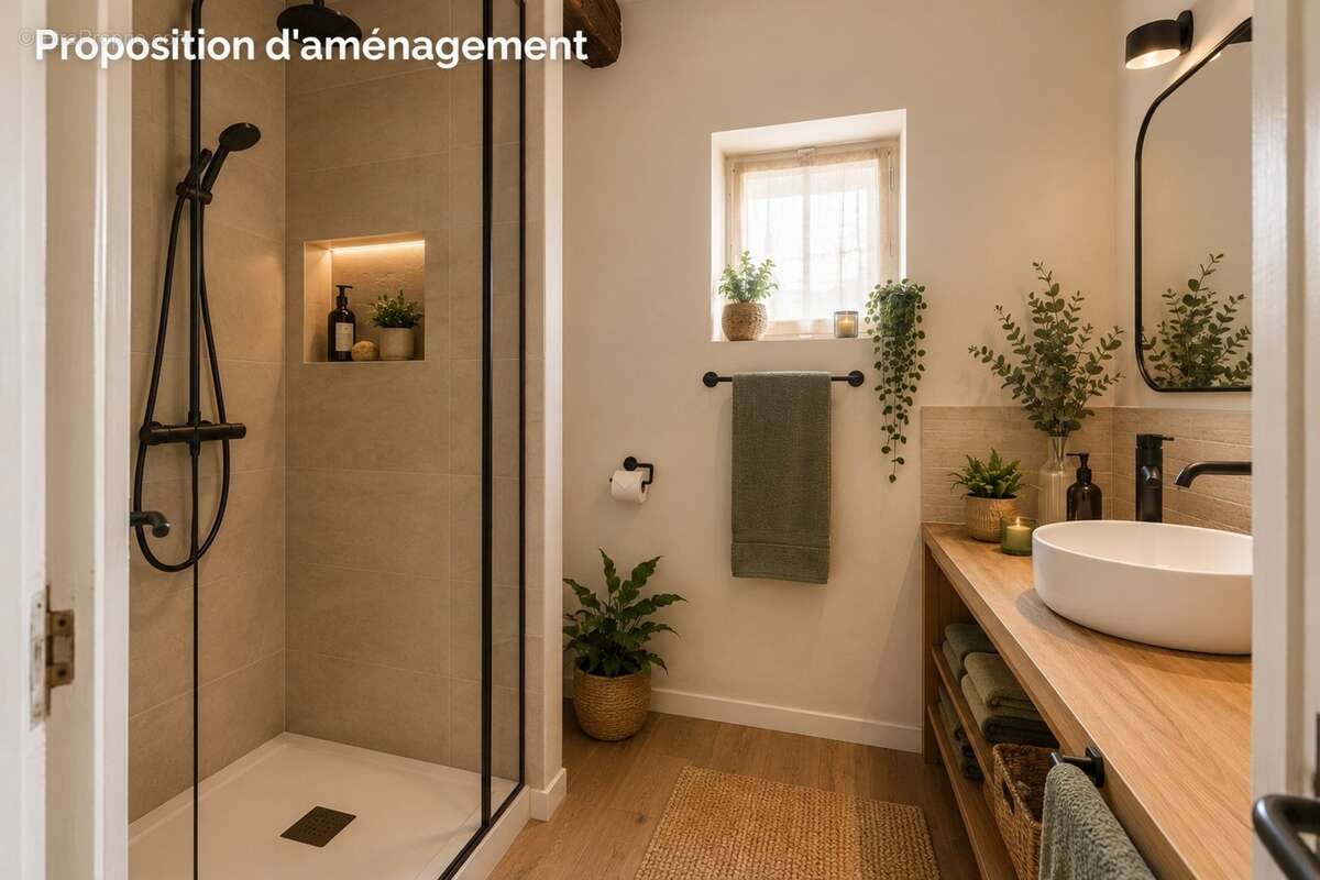 Maison de caractère 186 m² – 5 chambres dont 4 suites parentales – Terrasse – Causses-et-Veyran - photo 15