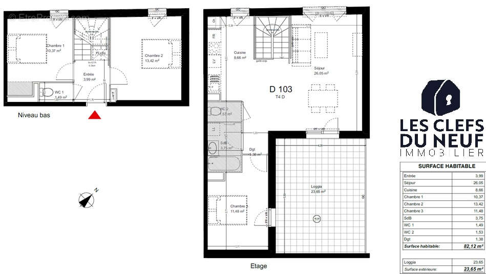 Appartement à TOULOUSE